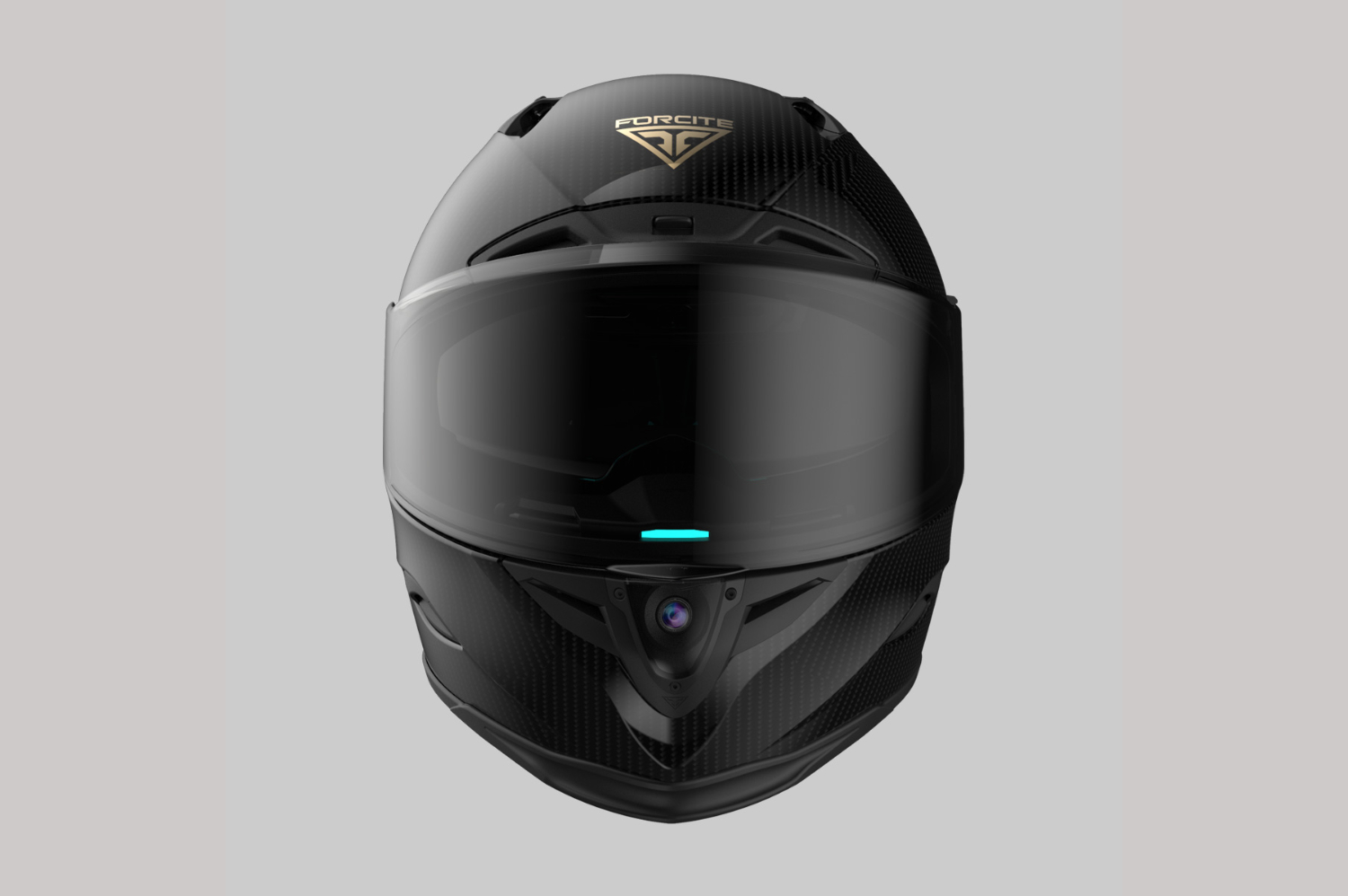 australian forcite mk1 smart motorcycle helmet coming next to us front hero  1