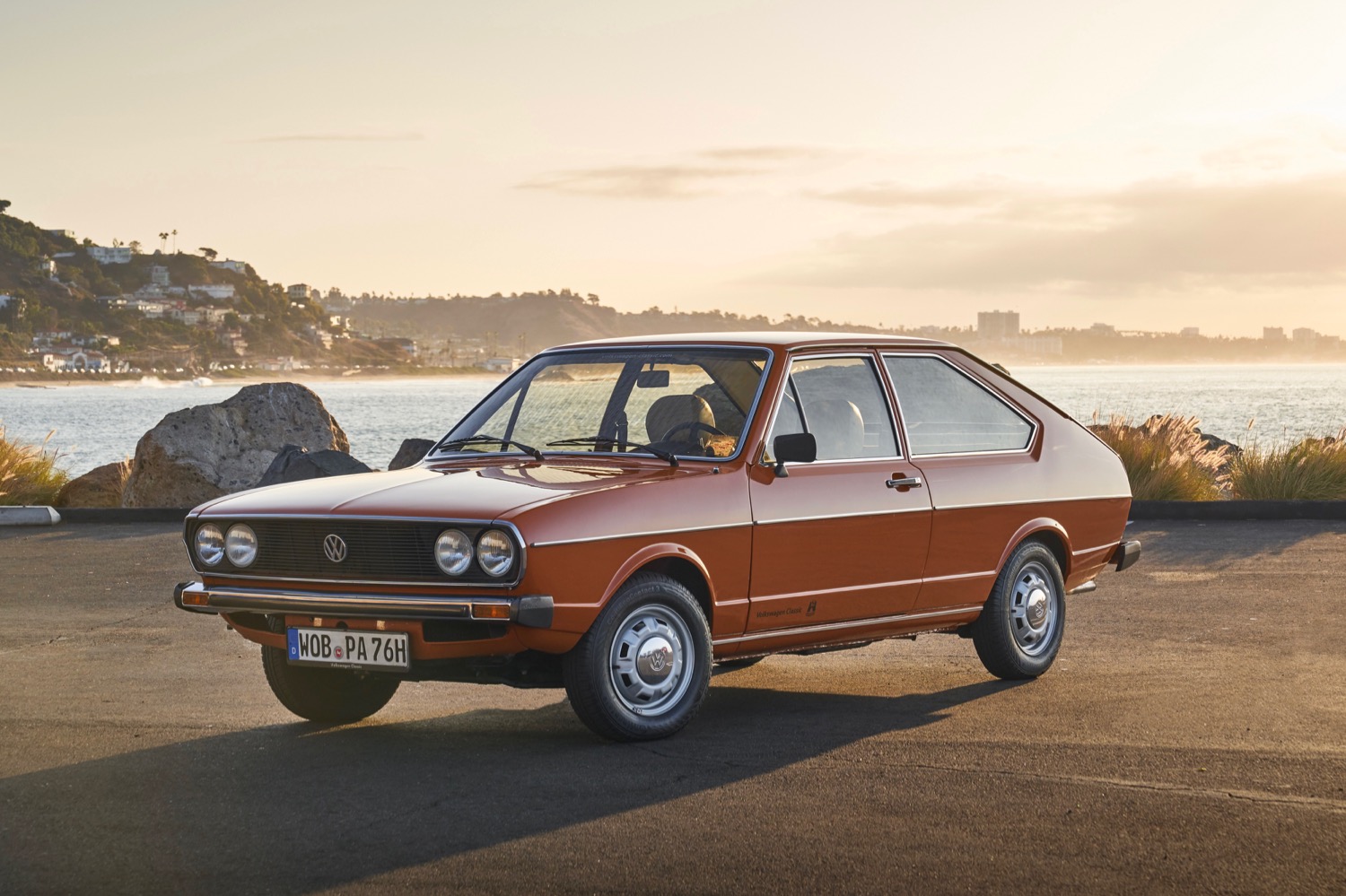 new car vs old tech 2020 volkswagen passat and 1977 dasher