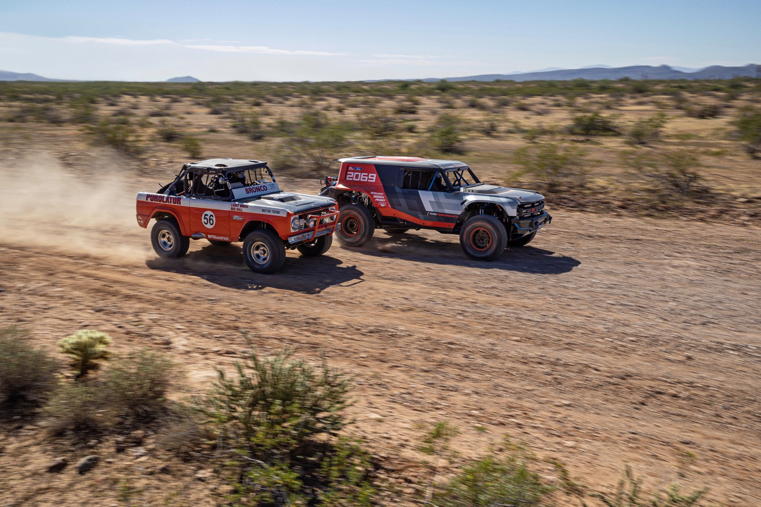 ford bronco r baja 1000 off road race prototype