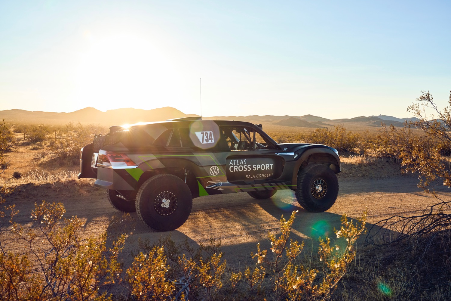 volkswagen atlas cross sport r baja 1000 off road racer 2019 los angeles auto show