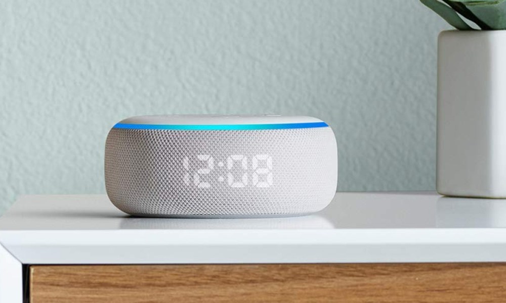 amazon shares a sneak peek at device deals heading into black friday echo dot  3rd gen smart speaker with clock 1