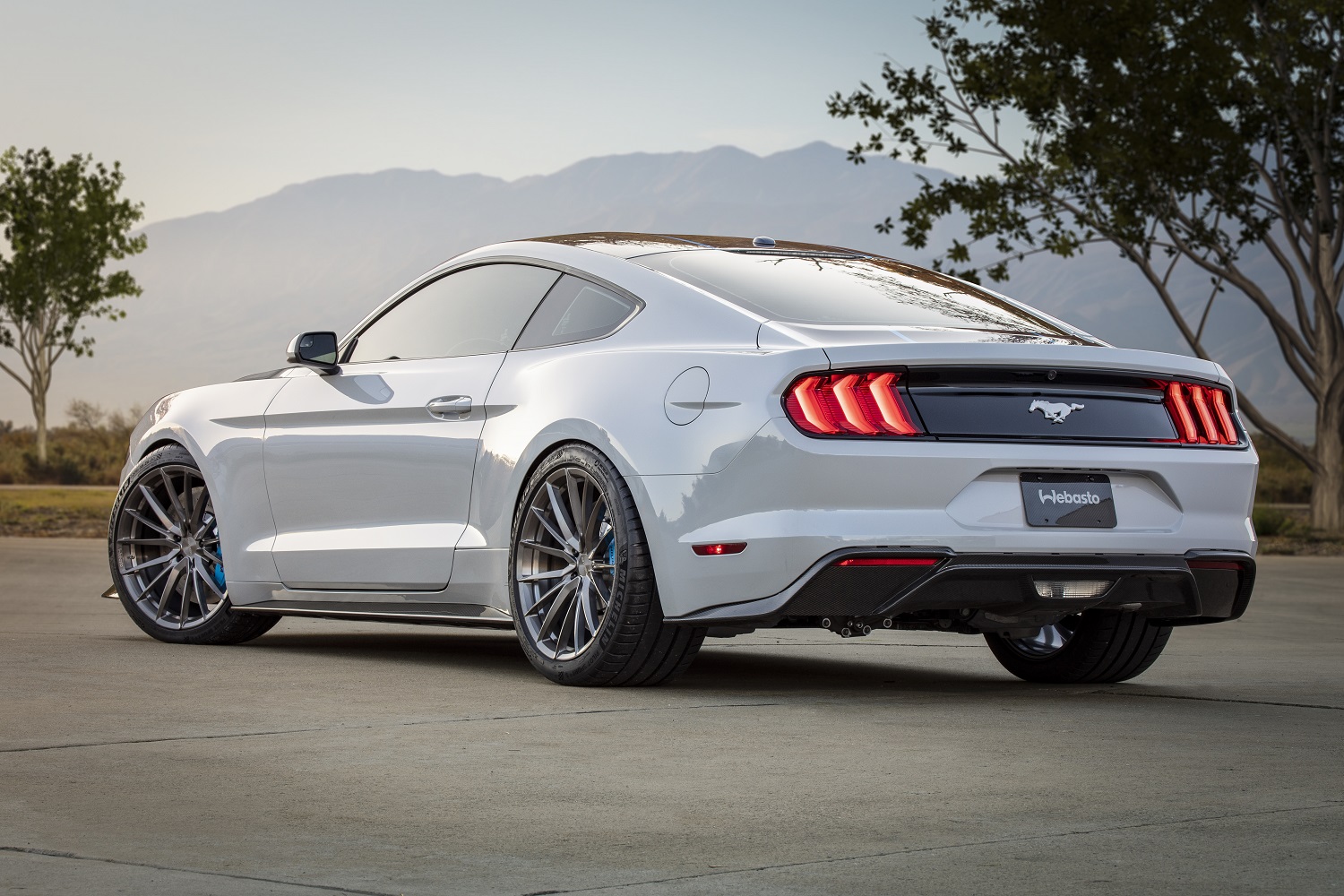 ford mustang lithium electric muscle car concept shown at sema 2019