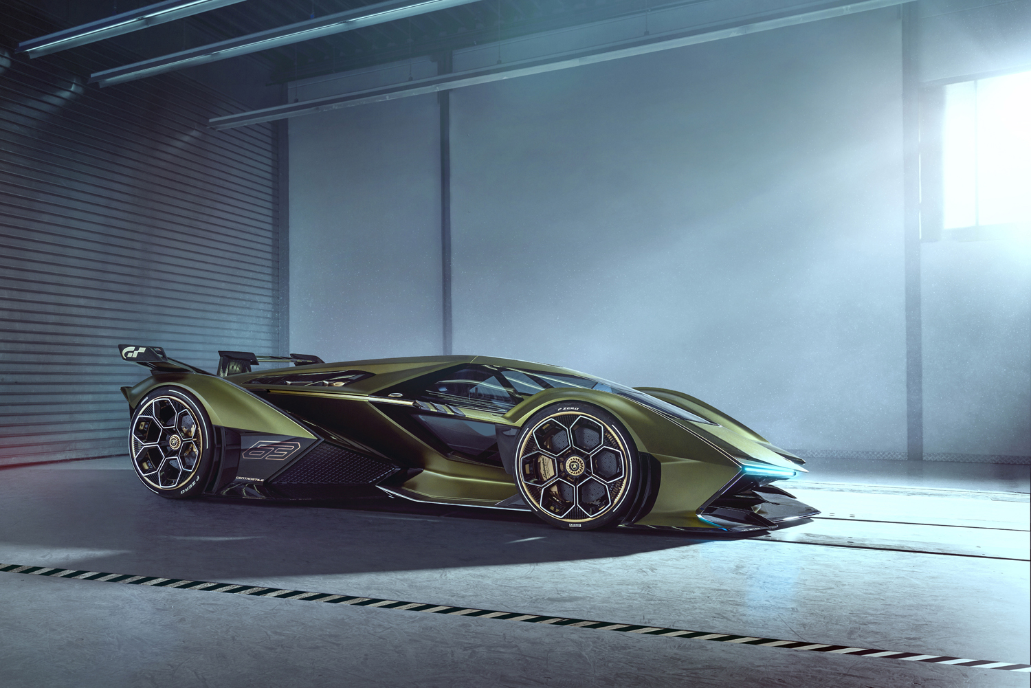 lamborghini creates v12 vision gt concept for gran turismo sport 6