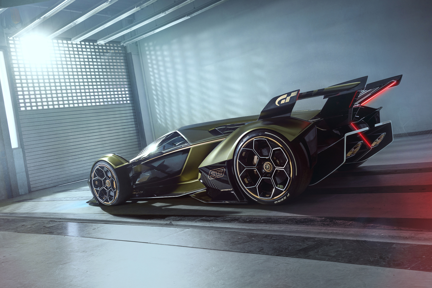 lamborghini creates v12 vision gt concept for gran turismo sport 9