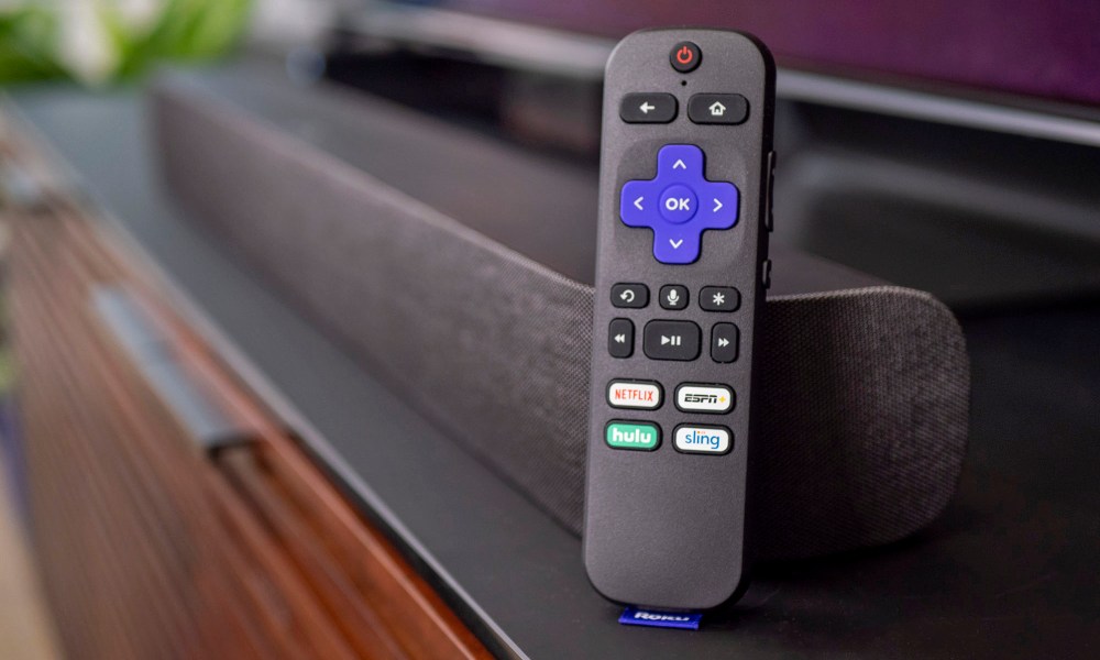 Roku smart soundbar remote