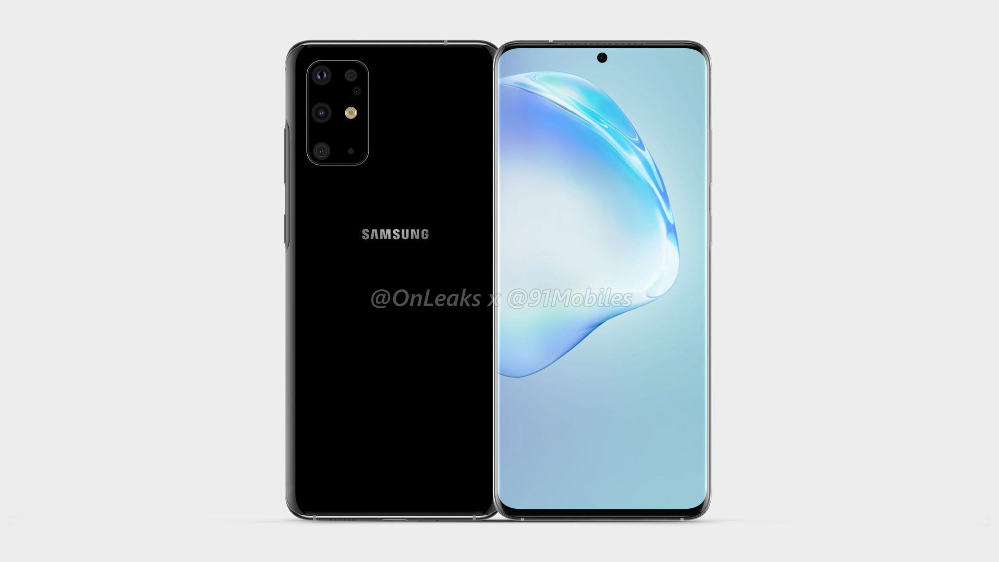 samsung galaxy s11 leaked renders show new selfie camera and module 5k render 1