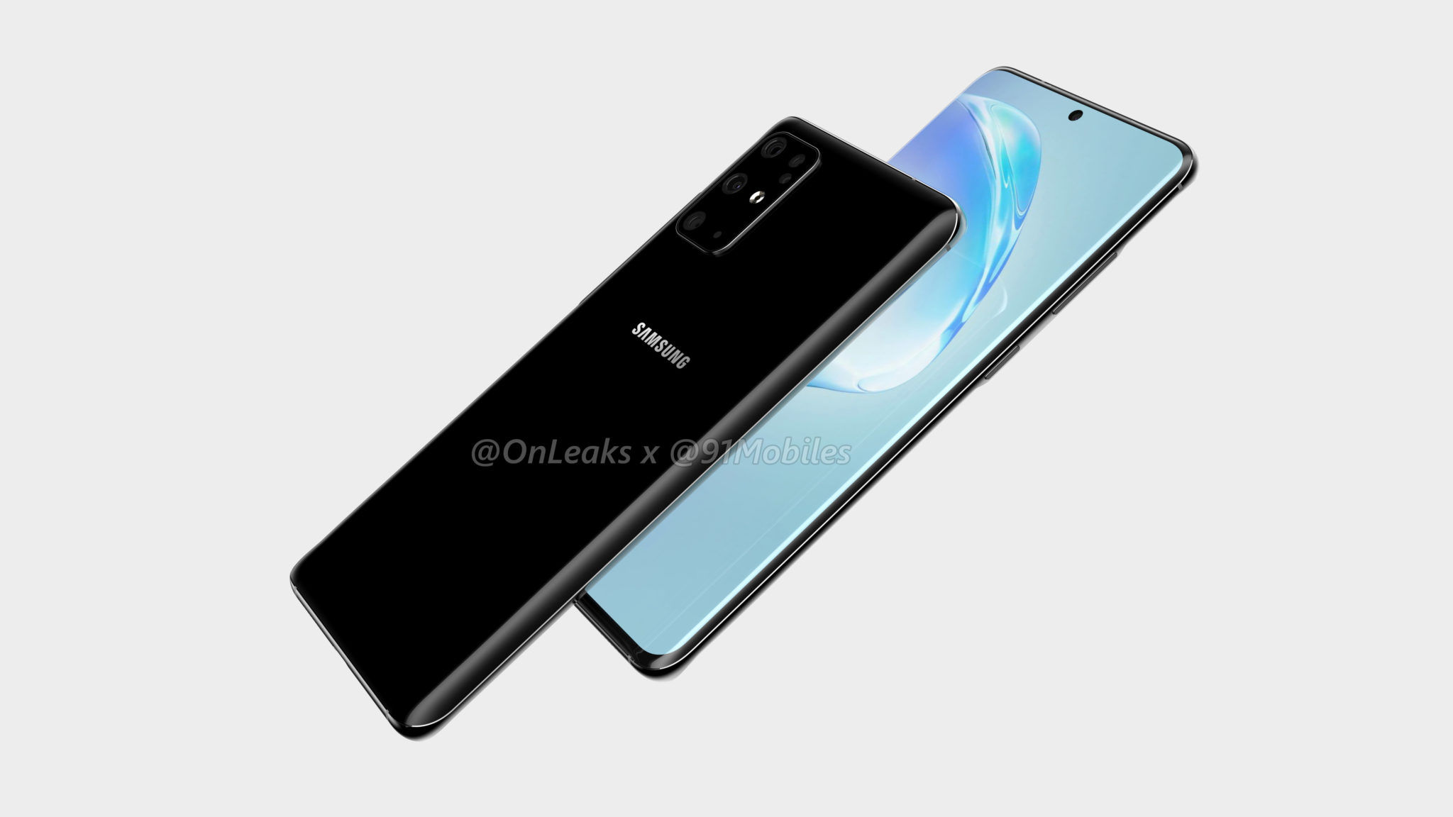 samsung galaxy s11 leaked renders show new selfie camera and module 5k render 2