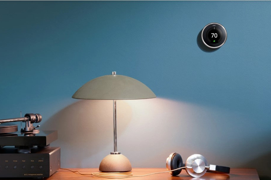 your nest thermostat can now help to identify potential hvac problems google learning with blue wall