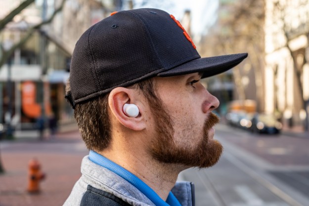 Samsung Galaxy Buds+ in ear