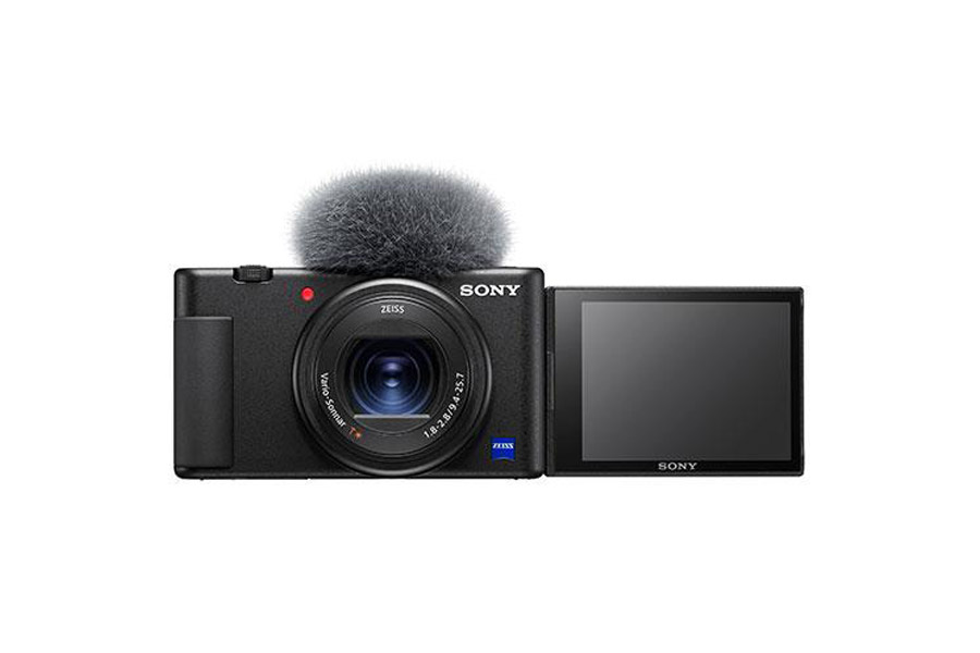 sony zv1 content creators camera announced zv 1 front vari angle screen