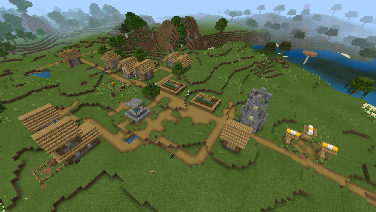 how to find a village in minecraft