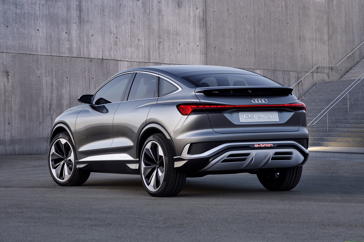 2020 Audi Q4 Sportback E-Tron concept