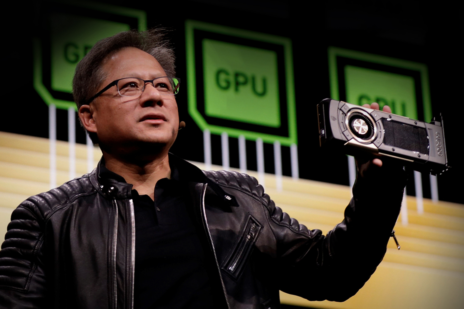 NVIDIA CEO Jensen Huang at GTC