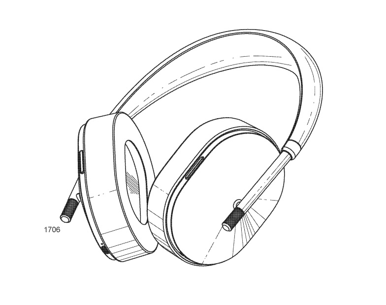 Sonos Wireless Headphones Patent Illustration