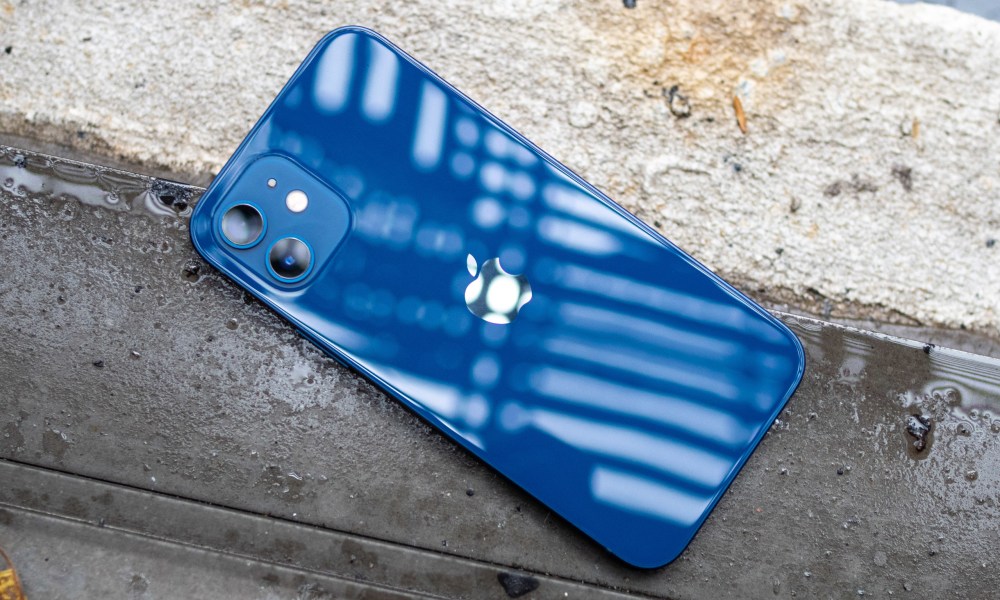 iPhone 12 blue.