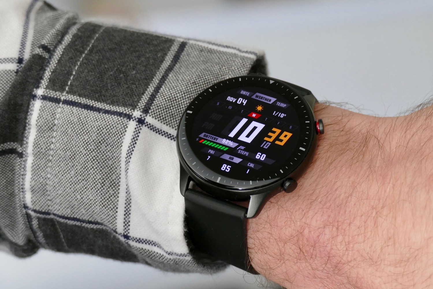 amazfit gtr 2 review activity face