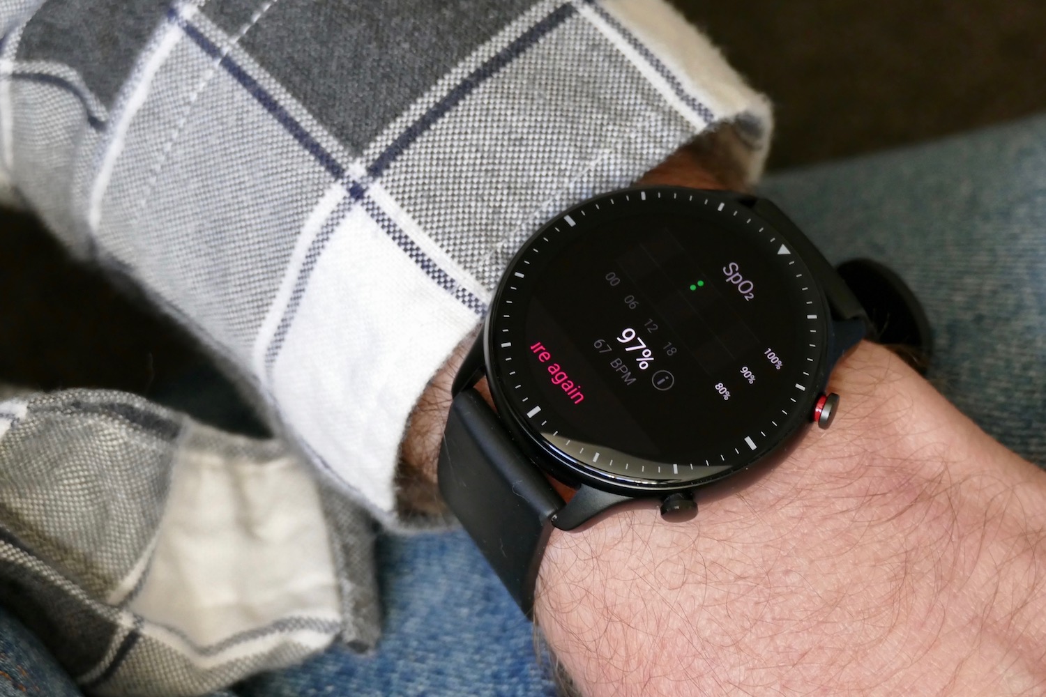 amazfit gtr 2 review spo2