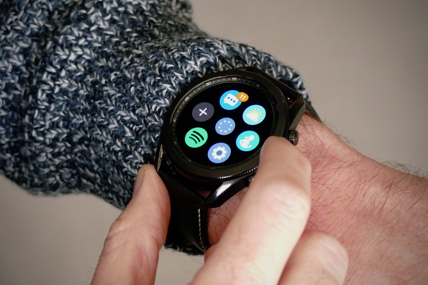 Galaxy Watch 3 on Wrist