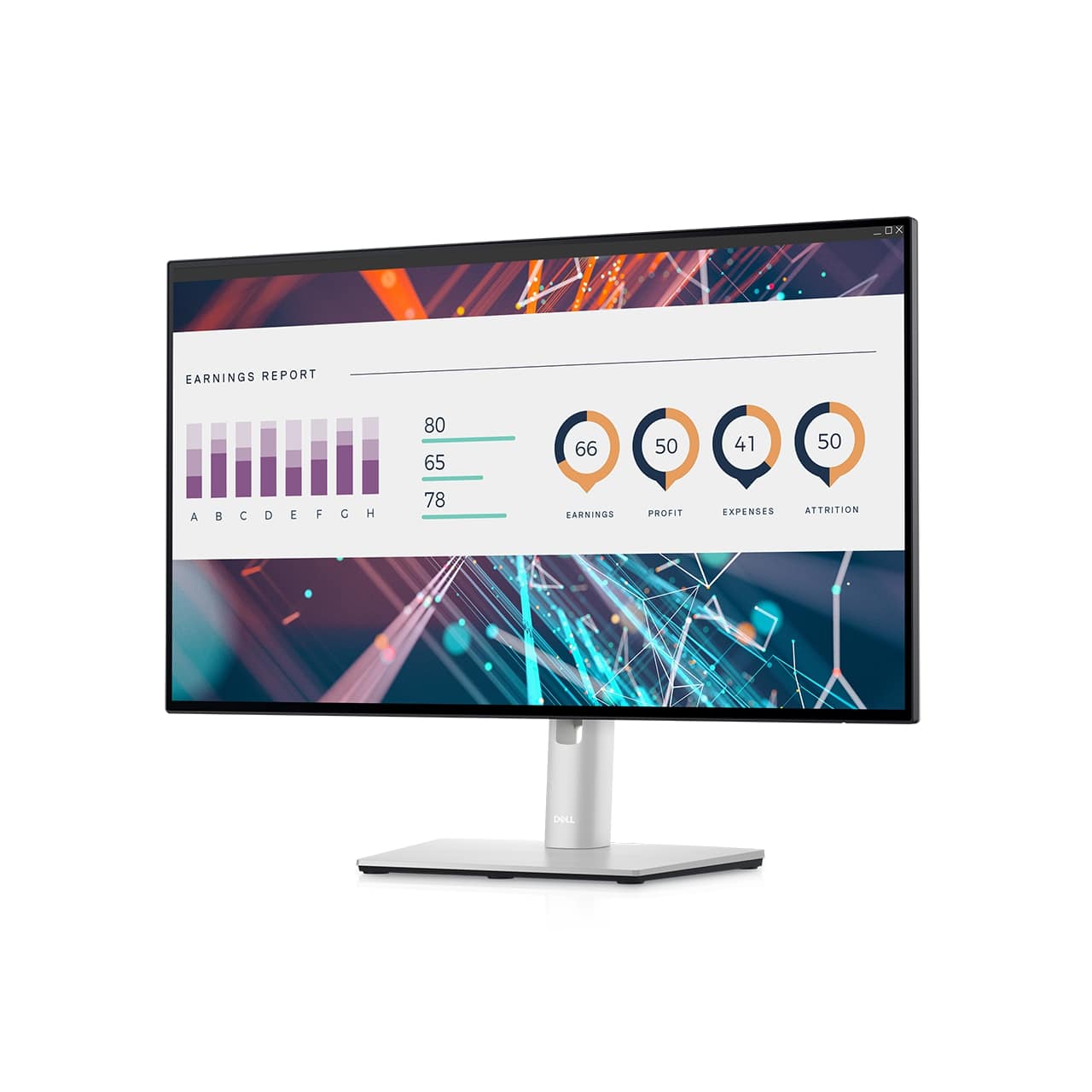 dell refreshes ultrasharp monitors ces 2021 24 monitor angle left