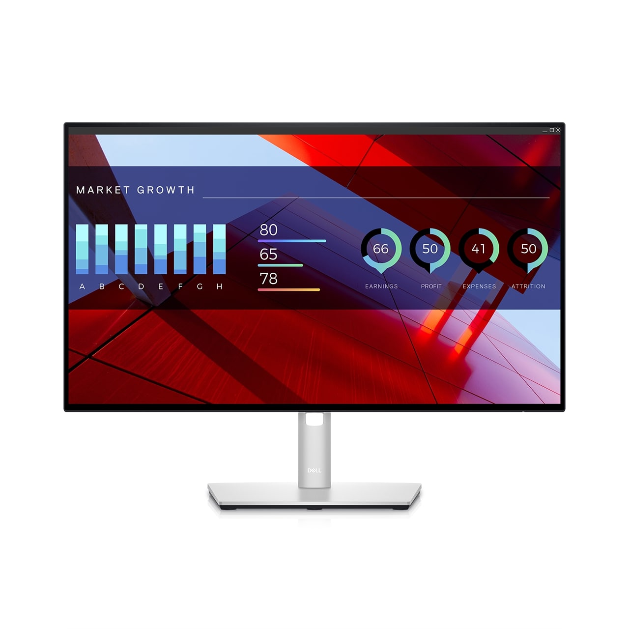 dell refreshes ultrasharp monitors ces 2021 24 usb c hub monitor front