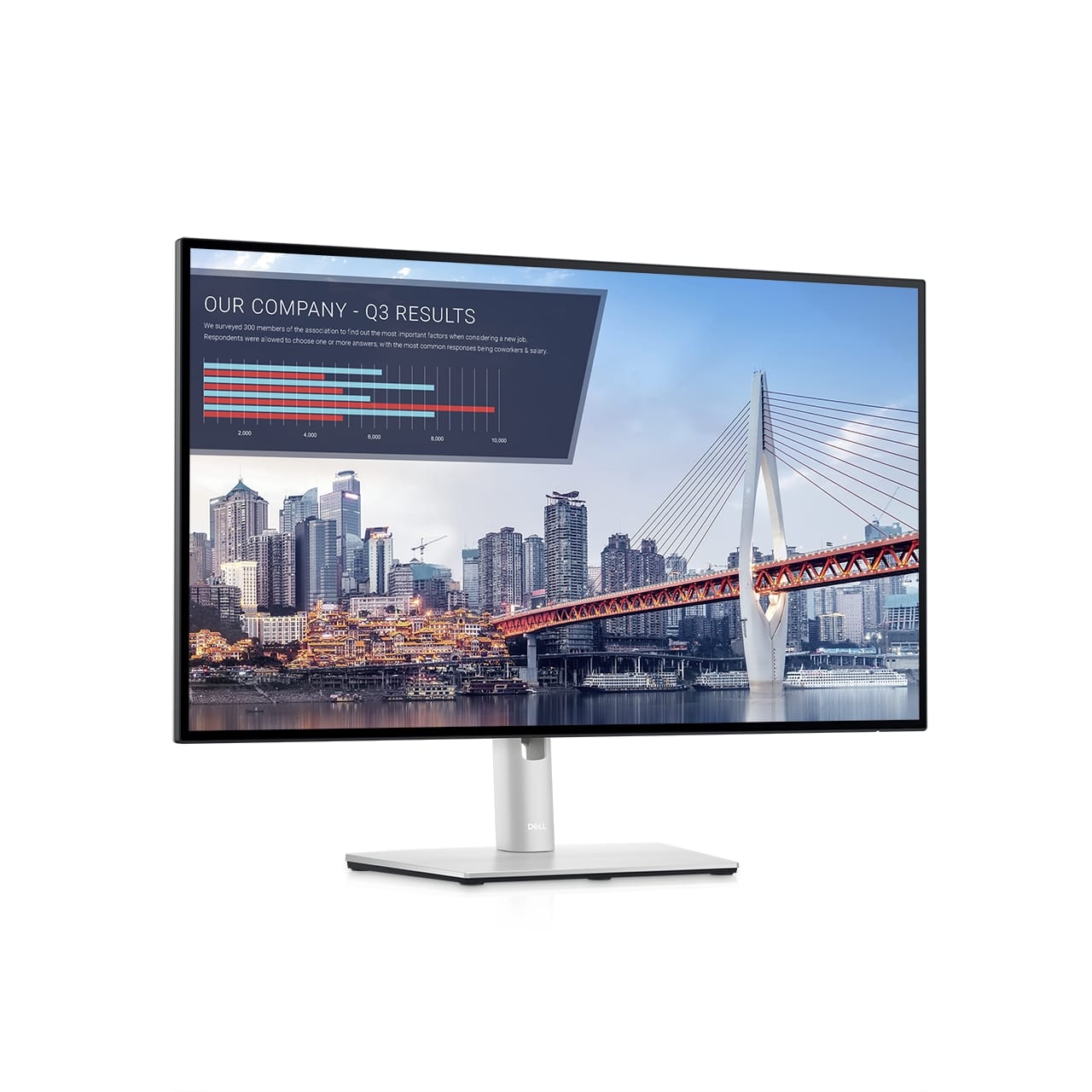 dell refreshes ultrasharp monitors ces 2021 27 usb c hub monitor angle right