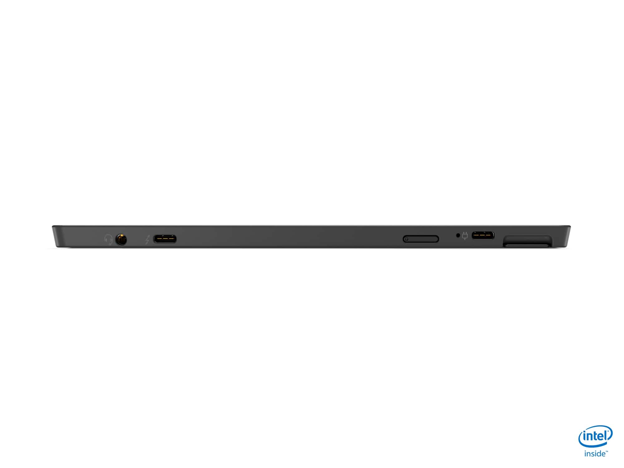 lenovo thinkpad x12 takes on microsoft surface ces 2021 10 tour right side profile