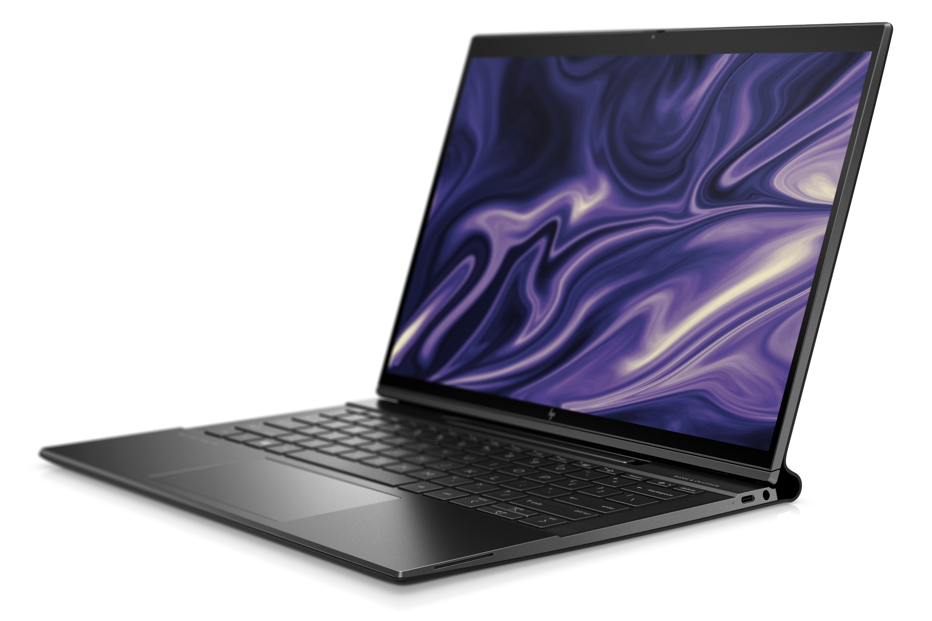 hp introduces elite folio ces 2021 front left