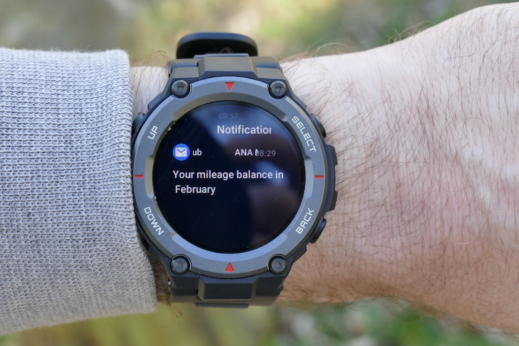 amazfit t rex pro review notifications