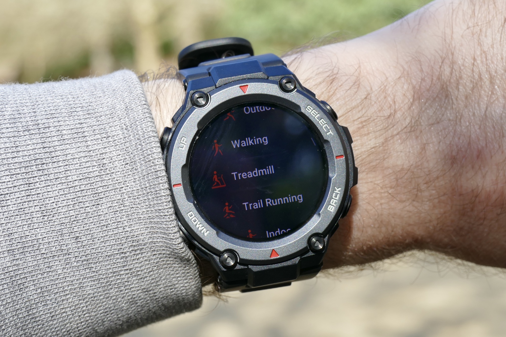 amazfit t rex pro review workouts