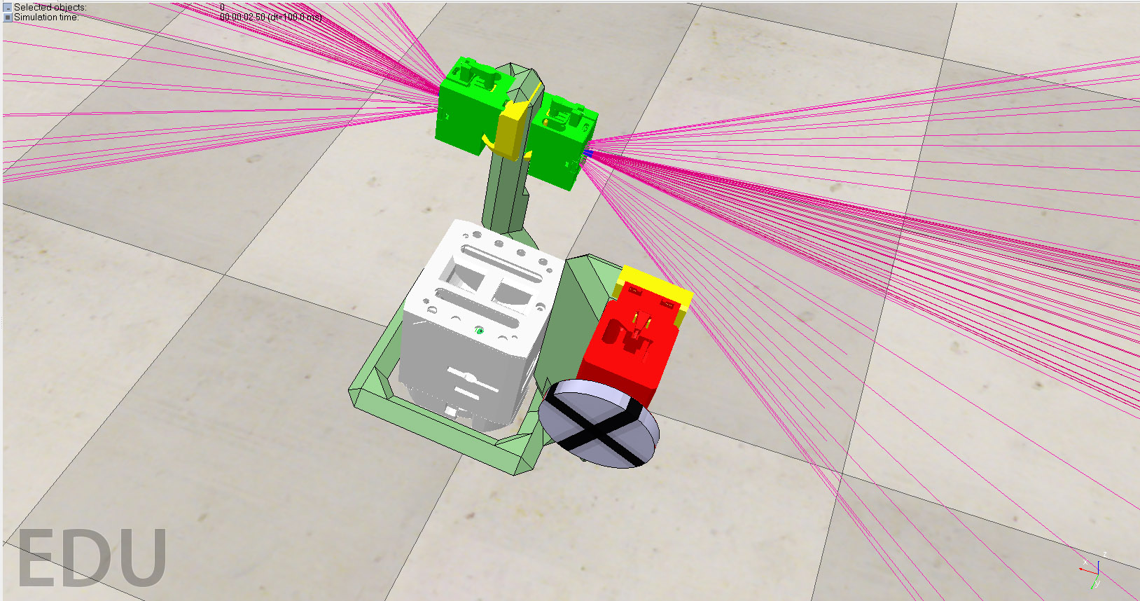 Autonomous Robot Evolution simulation robot