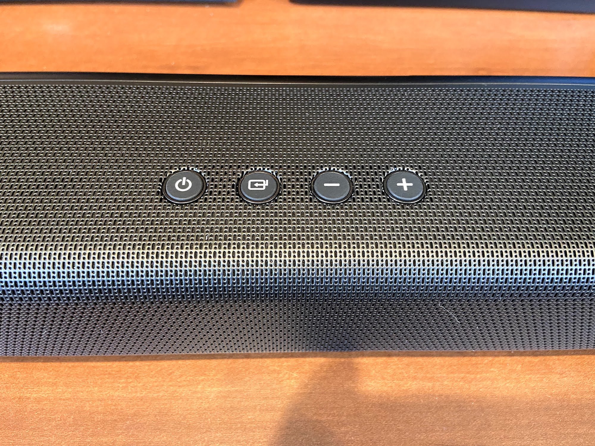 Monoprice SB-600 Dolby Atmos soundbar controls