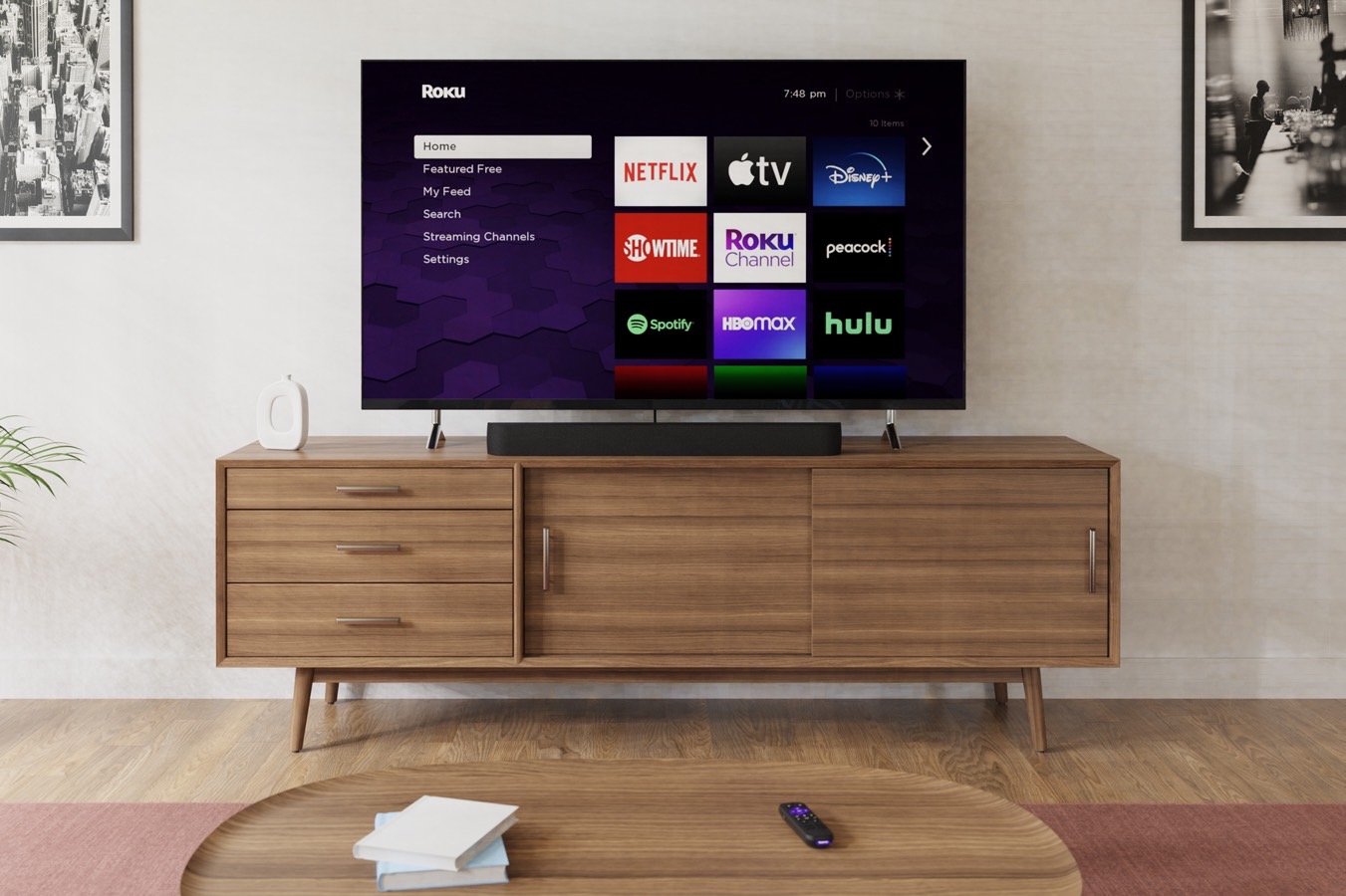 Roku Streambar Pro.