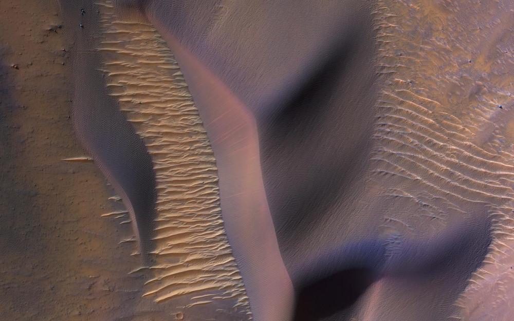 Mars sand dunes.