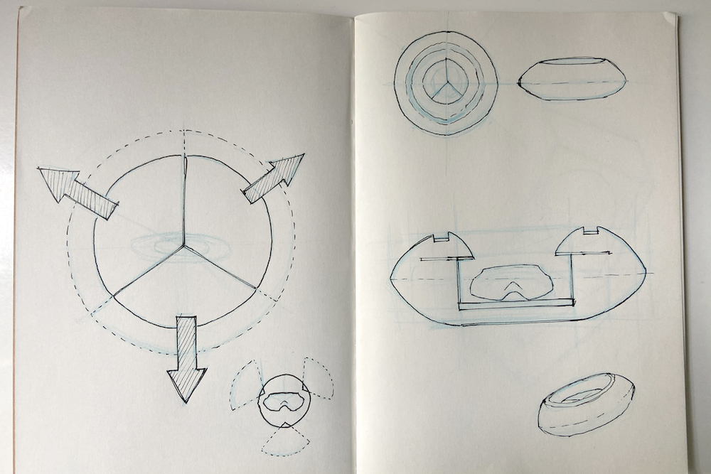 oakley kato augmented reality news pod sketch