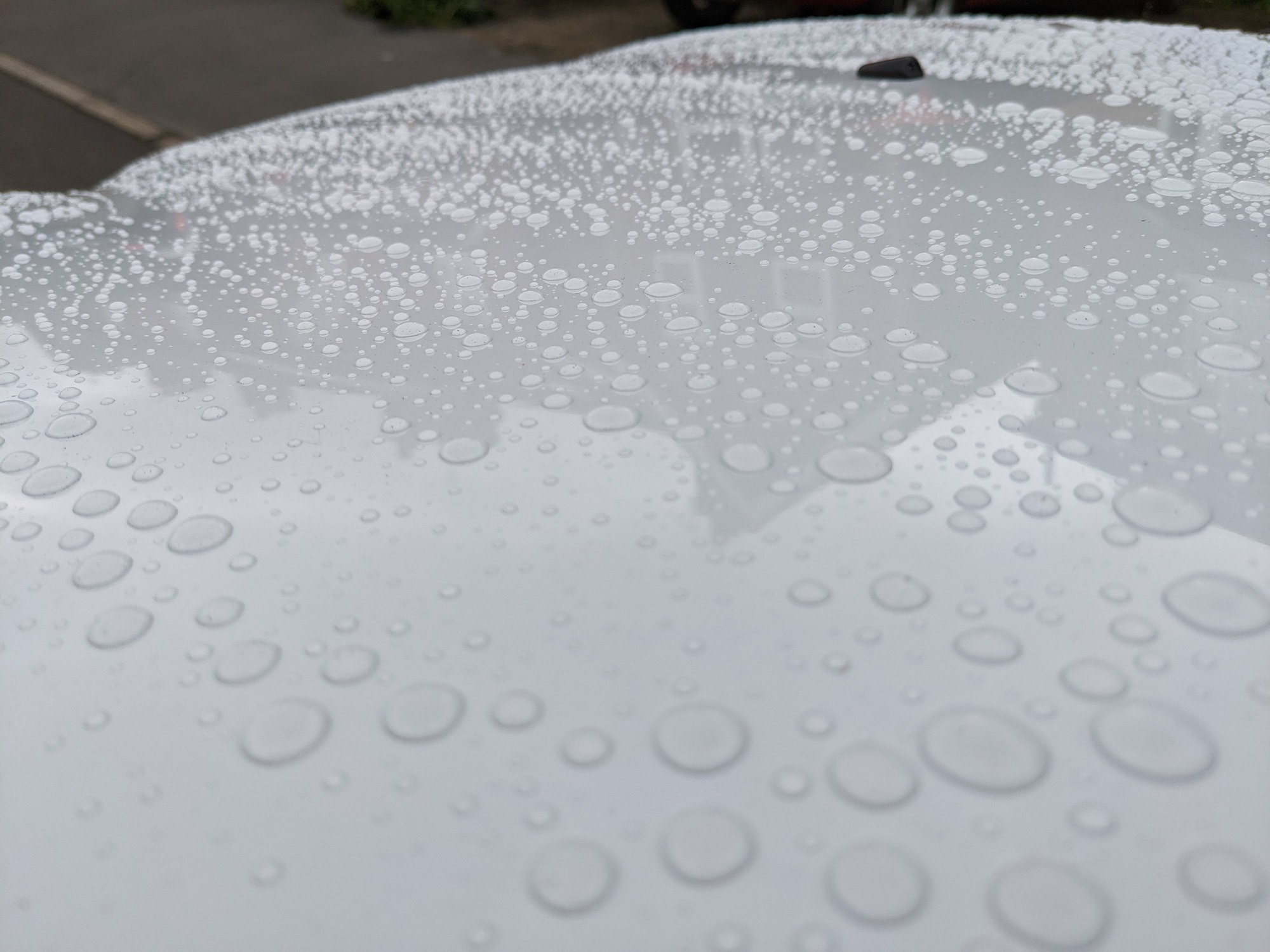 google pixel 5 six month update water droplets