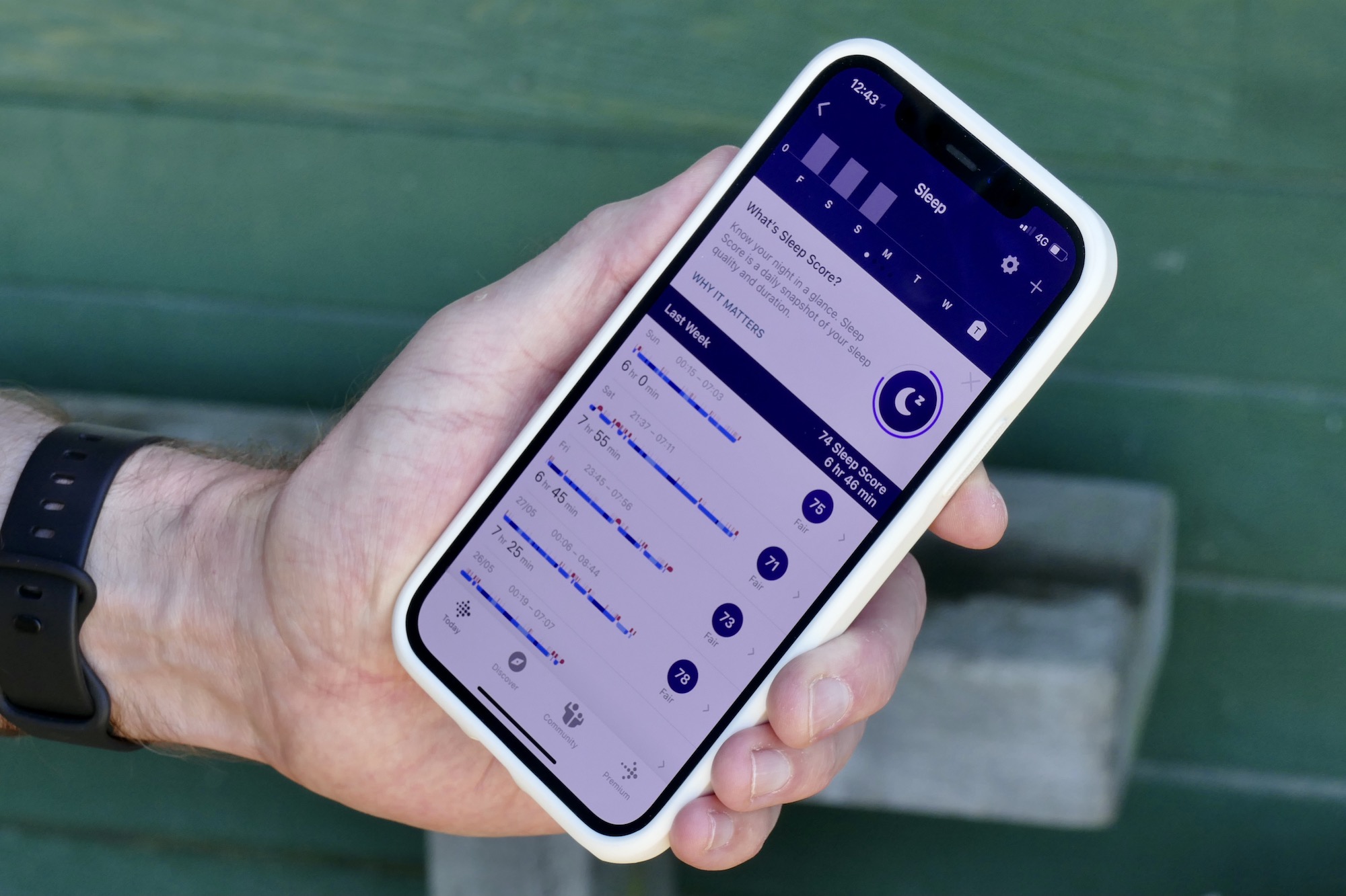 fitbit versa 3 review app sleep