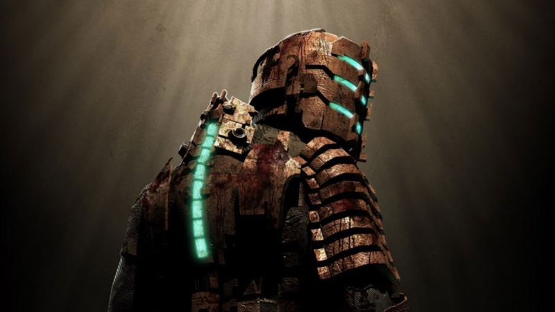 Issac stands tall in the Dead Space remake.