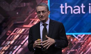 Intel CEO Pat Gelsinger delivers the Day 1 closing keynote at IAA Mobility