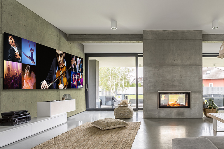 LG DVLED Extreme Home Cinema TV.