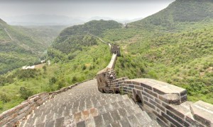 The Great Wall of China.