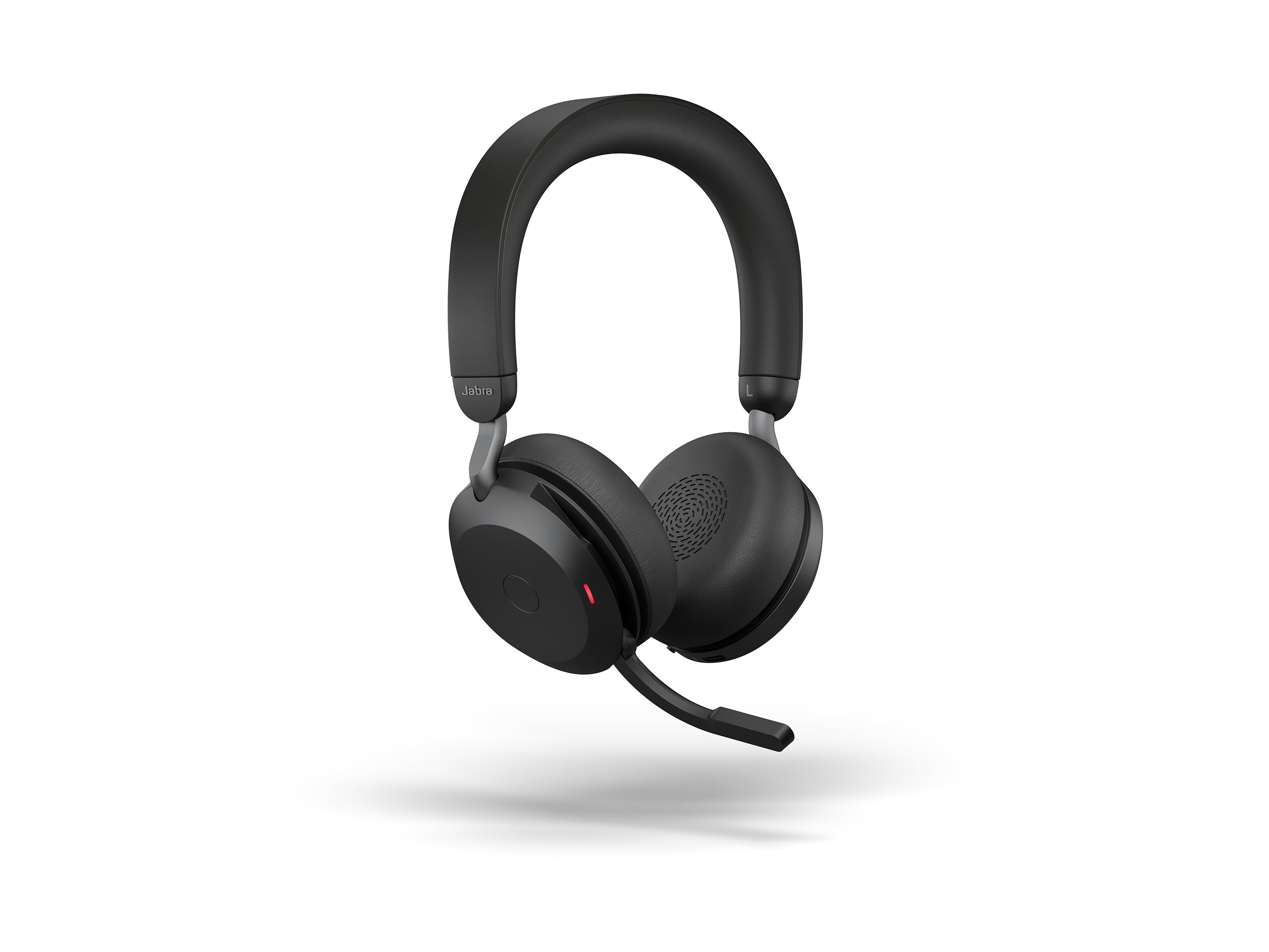 Jabra Evolve2 75 headset product image with white background.