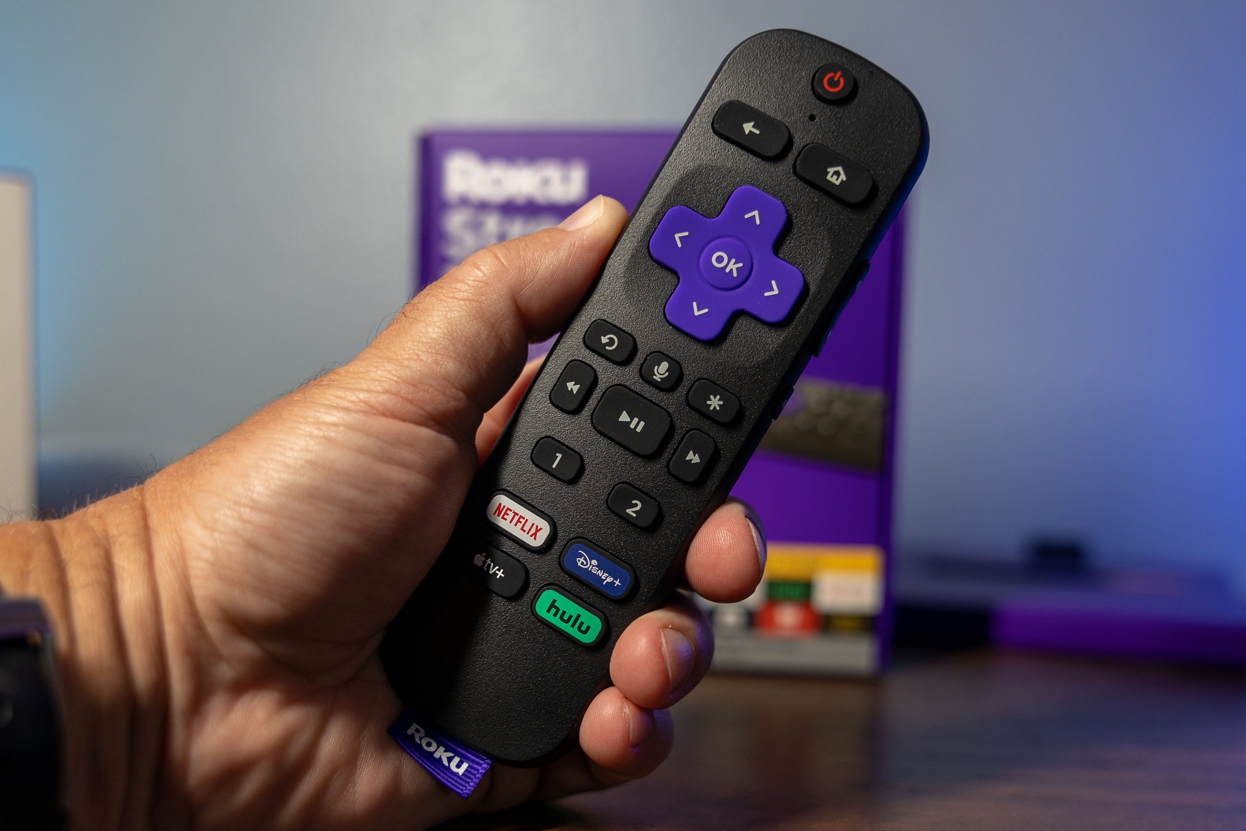 Roku Remote.