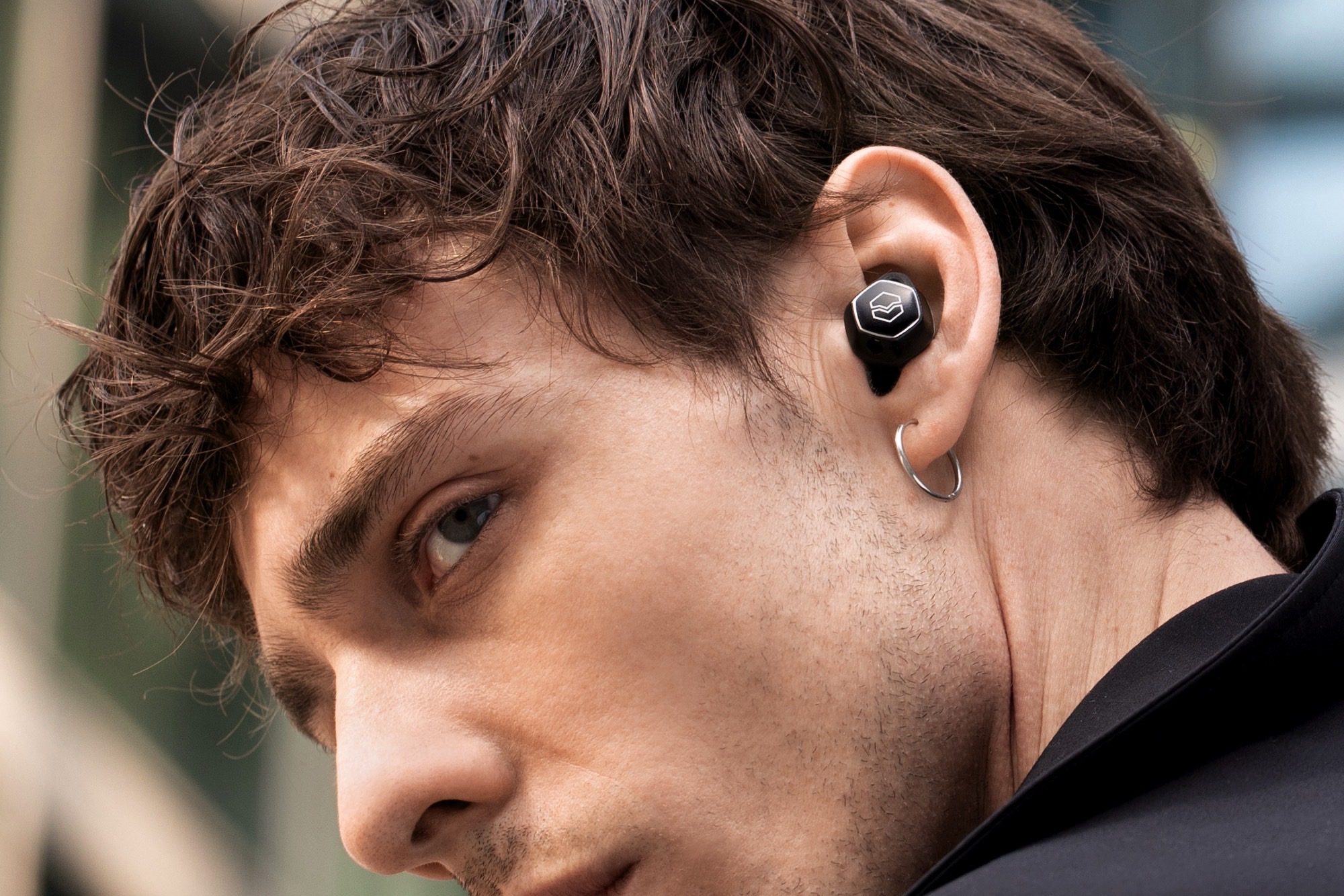 V-Moda Hexamove Pro true wireless earbuds.