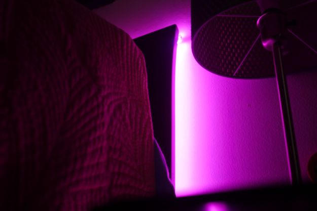 Wyze Light Strip Pro in pink.