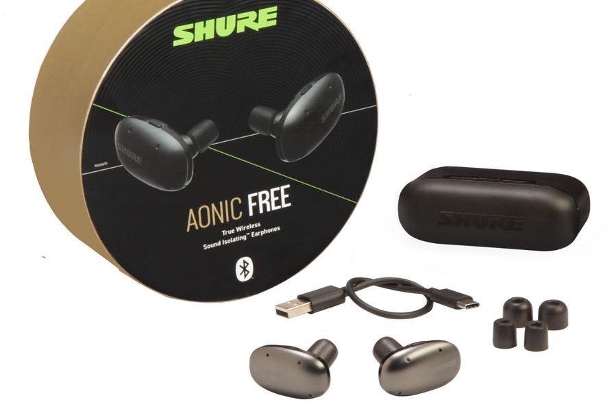 Shure Aonic Free packaging.