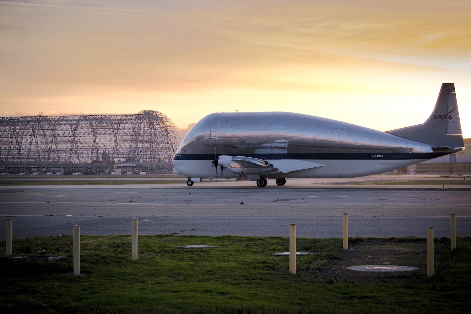 NASA's Super Guppy aircraft.