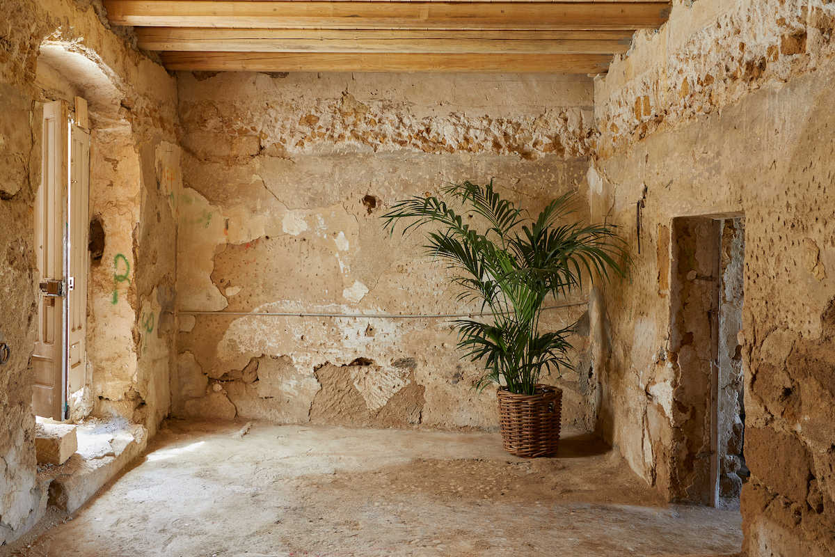 The interior of Airbnb's Euro House in Italy.