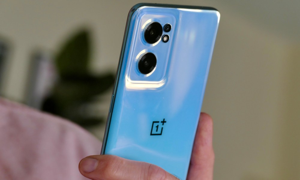 OnePlus Nord CE 2 5G camera seen from the back.