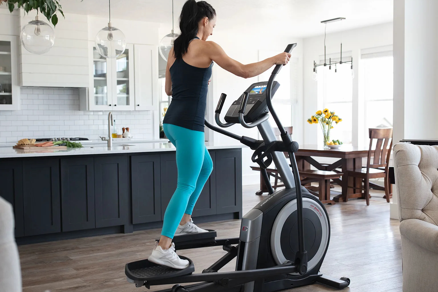 best smart elliptical home gym pro form