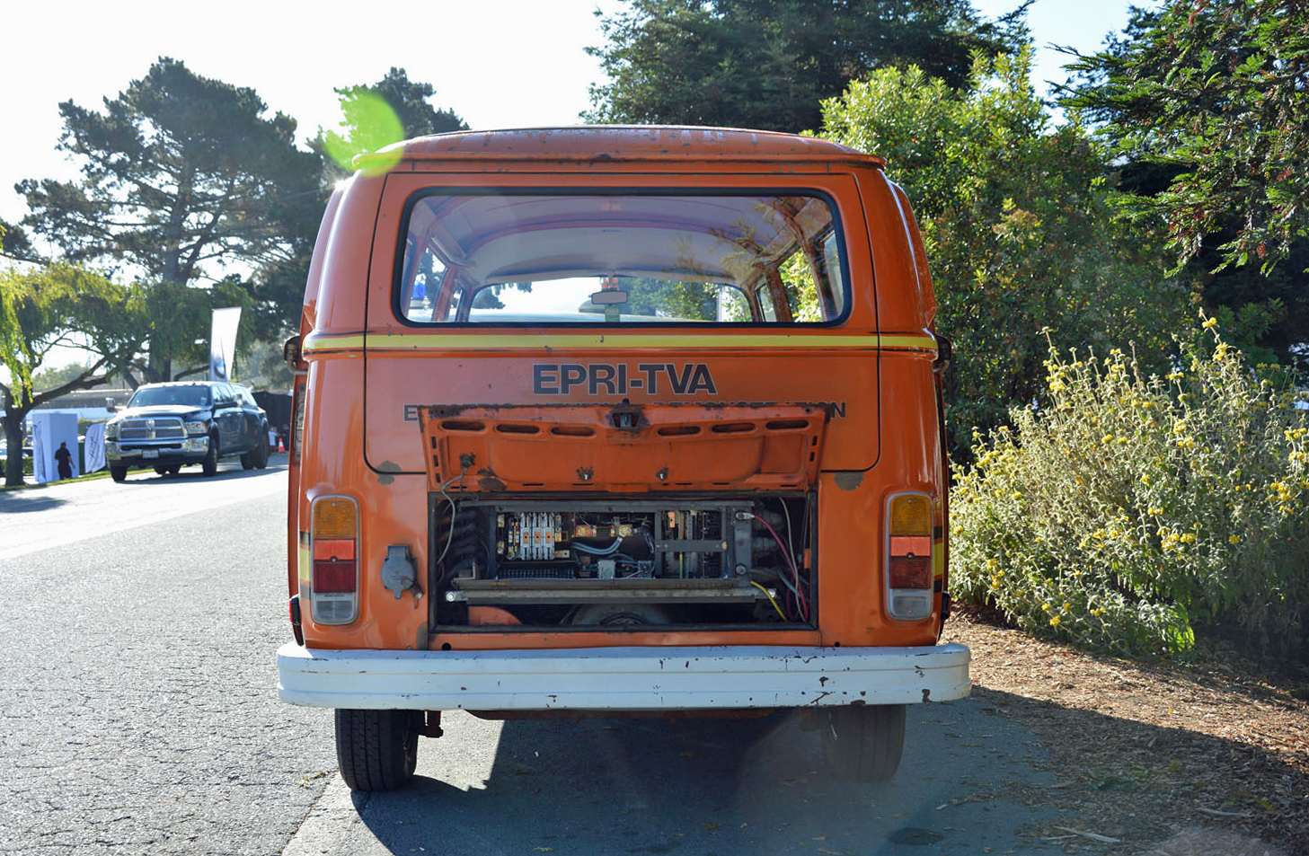 Electric Volkswagen Bus prototype